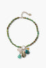 MAEL CHARM NECKLACE TURQUOISE