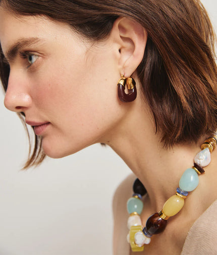 MINI ORGANIC HOOPS IN ESPRESSO