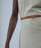 SKINNY GEORGIA BELT IN TAN