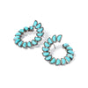 MARABOU BYPASS HOOPS TURQUOISE