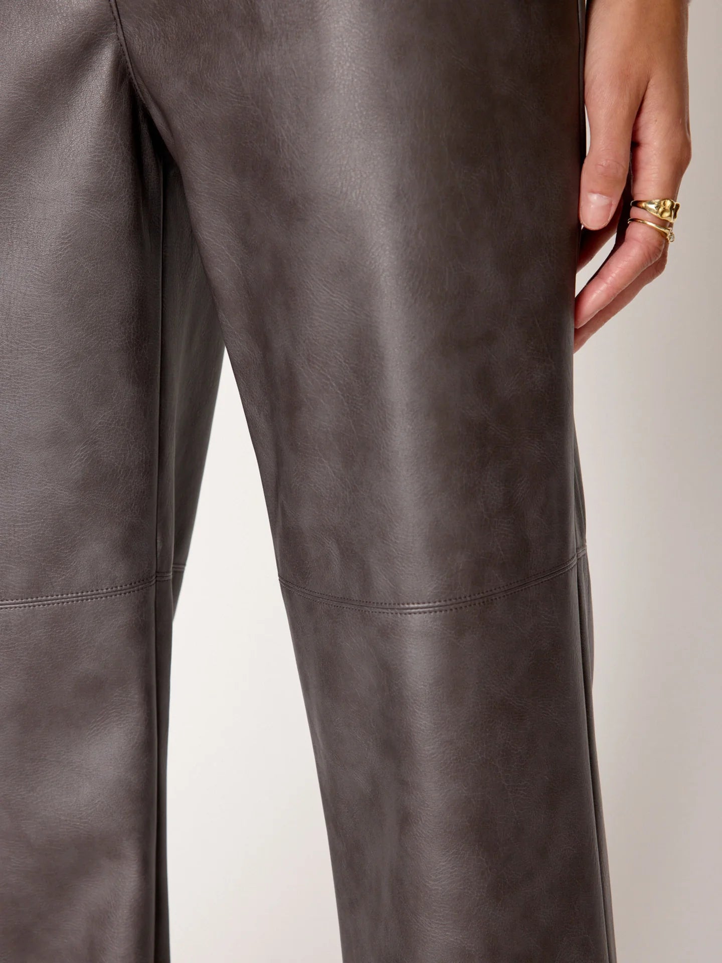 NAMARI VEGAN LEATHER PANT