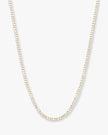 NOT YOUR BASIC TENNIS NECKLACE 2 MM 18 INCH