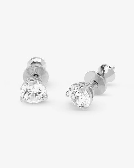NOT YOUR BASIC 6MM STUDS IN SILVER