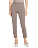 TAPERED HIGH WAIST PANT IN STRETCH COTTON