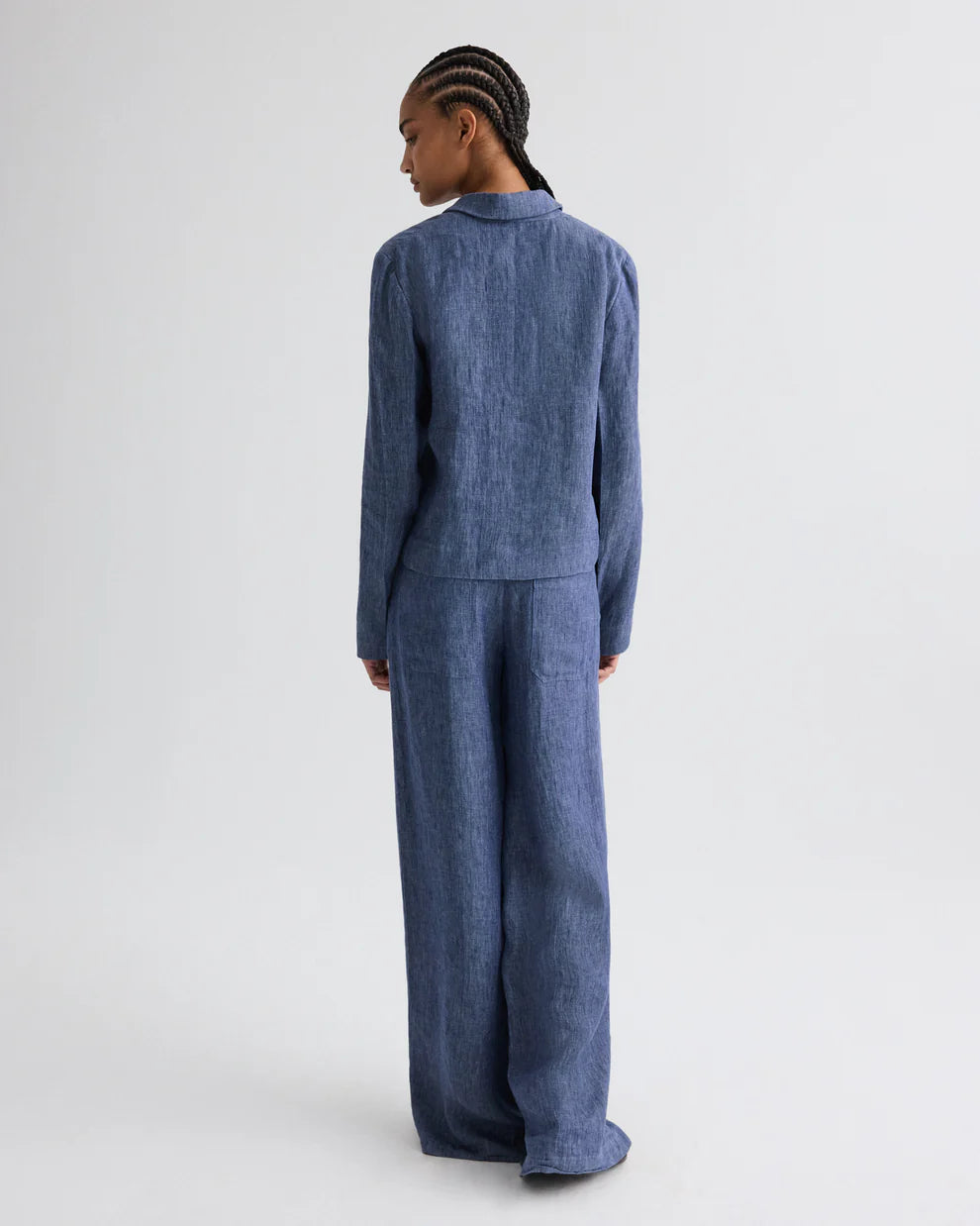 DYLAN PANT IN WASHED HEMP DENIM