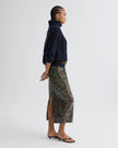 SYLKIE SKIRT IN SEQUIN ABSTRACT SEQUINS