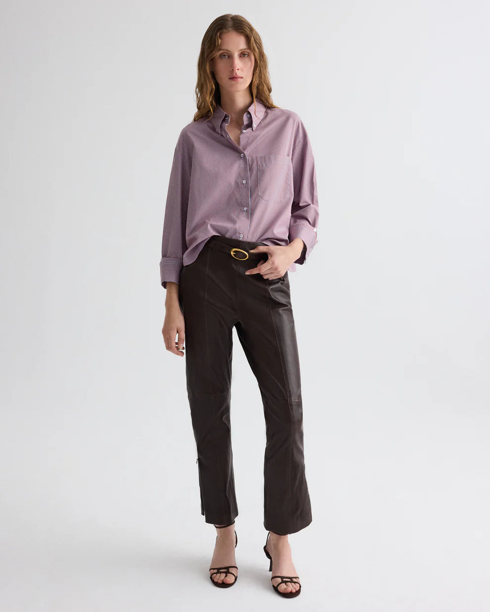 JD SHIRT IN FRAMED MICRO STRIPED SHIRTING