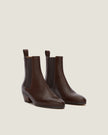 ELLA LEATHER BOOTIE