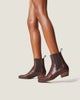 ELLA LEATHER BOOTIE