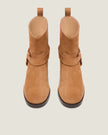 HAILEY LOW SUEDE BIKER BOOT