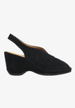 ODETTA LEATHER PLATFORM SANDALS