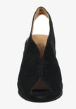 ODETTA LEATHER PLATFORM SANDALS