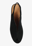 ODETTA LEATHER PLATFORM SANDALS