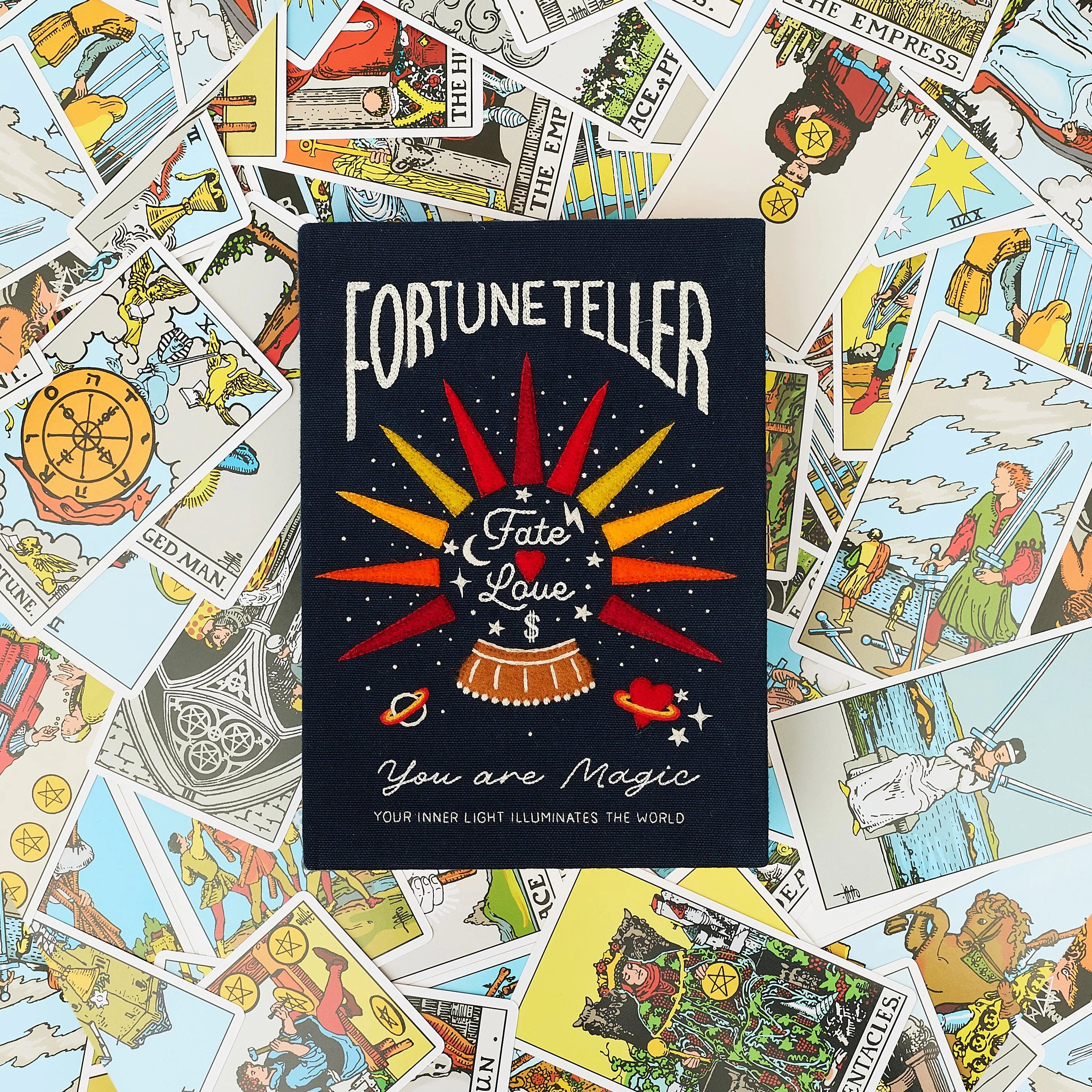 FORTUNE TELLER BOOK CLUTCH