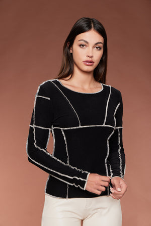 ROUND NECK TOP
