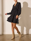 OLIVIA SMOCKED DRESS