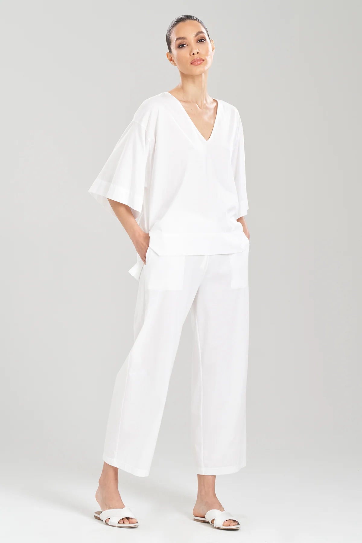 ONSEN COTTON KIMONO TOP