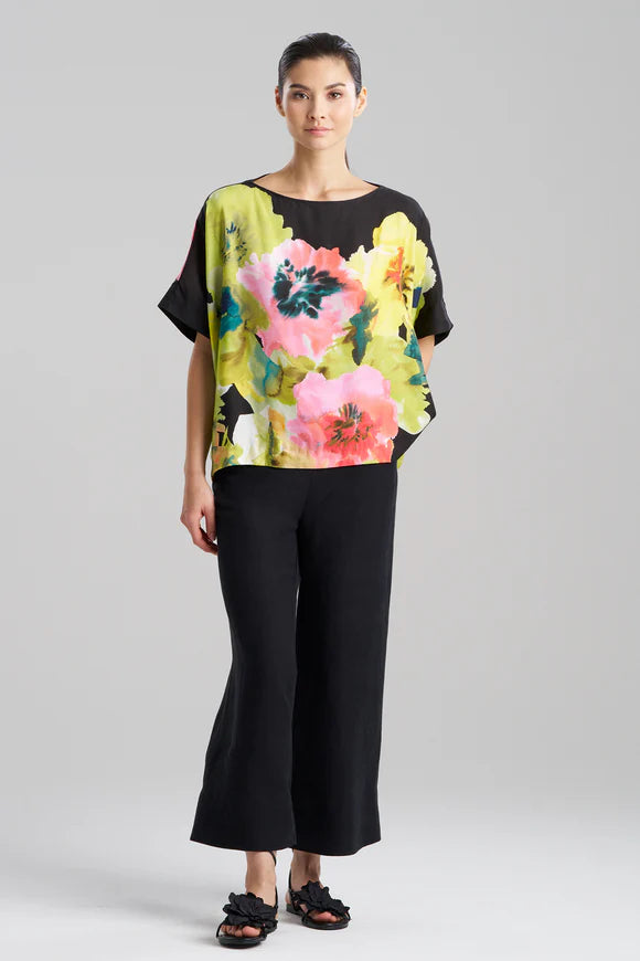 OPHELIA LINEN CAFTAN TOP