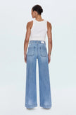 LANA HIGH RISE ULTRA WIDE LEG JEAN IN TERRACE