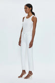 LENNON HIGH RISE BOOT JEAN IN VIVID WHITE