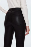 LENNON HIGH RISE CROP BOOT PANT IN COATED MOCHA