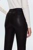 LENNON HIGH RISE CROP BOOT PANT IN COATED MOCHA