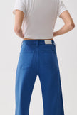 PENNY CROP HIGH RISE WIDE LEG JEAN IN CIEL