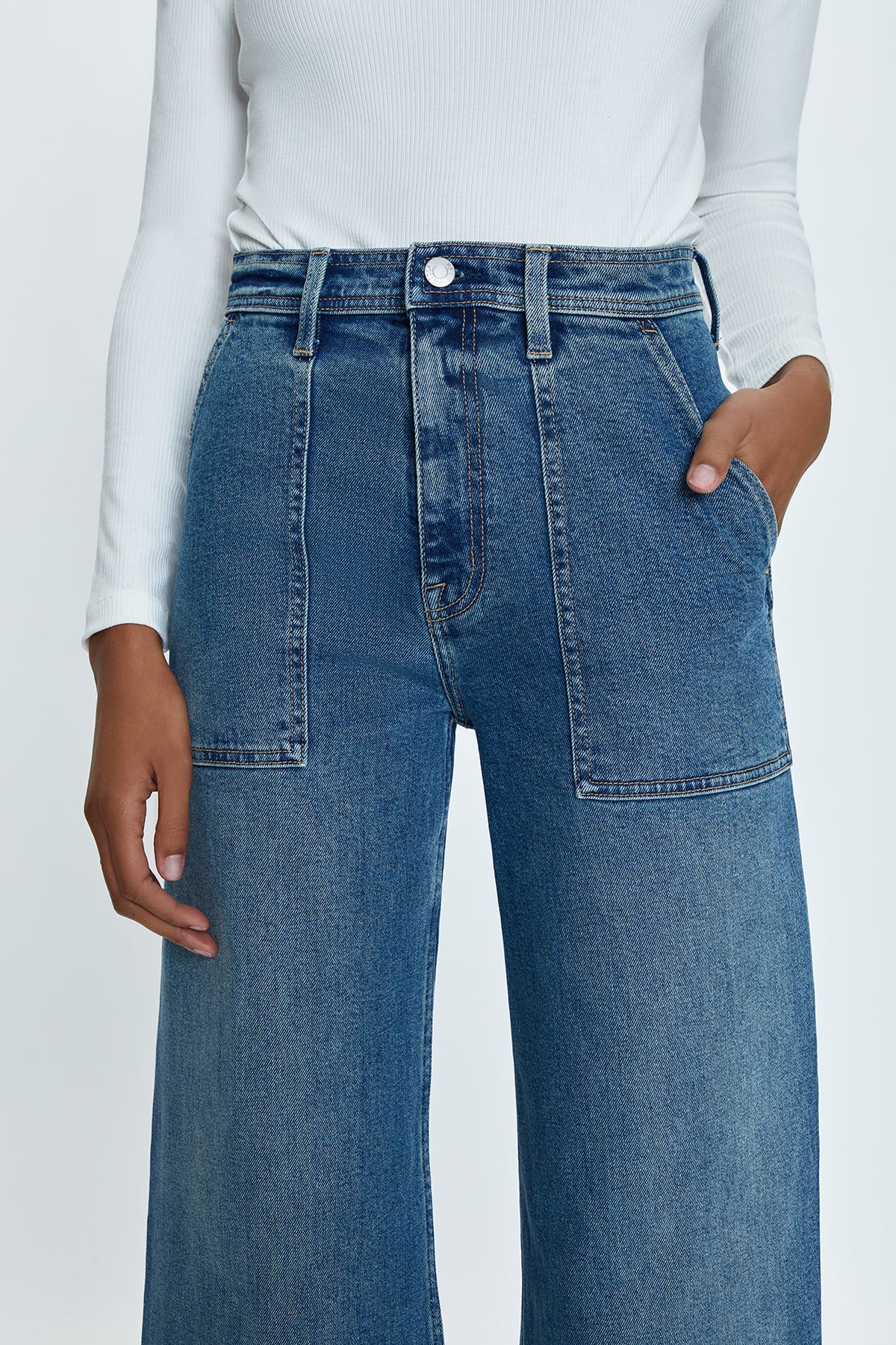 PENNY HIGH RISE WIDE JEAN