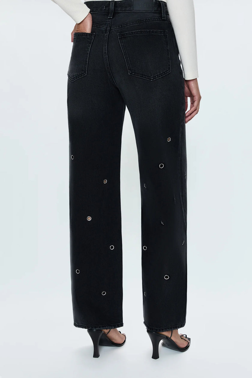 HENDRIX HIGH RISE BAGGY JEAN IN GLAMOUR