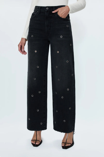 HENDRIX HIGH RISE BAGGY JEAN IN GLAMOUR