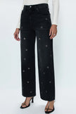HENDRIX HIGH RISE BAGGY JEAN IN GLAMOUR