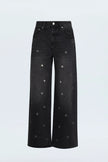 HENDRIX HIGH RISE BAGGY JEAN IN GLAMOUR