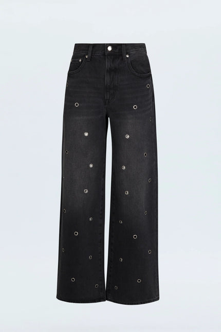 HENDRIX HIGH RISE BAGGY JEAN IN GLAMOUR