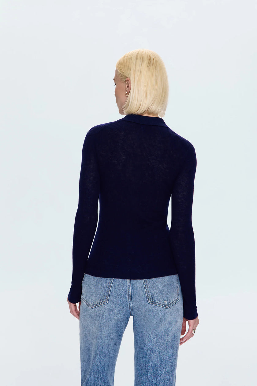 KOREY FITTED RIB CARDIGAN
