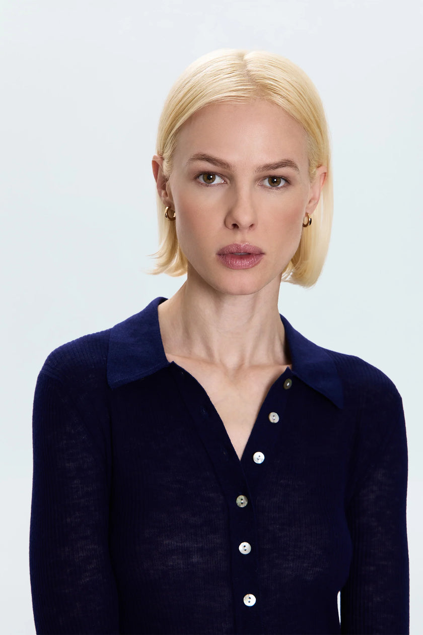 KOREY FITTED RIB CARDIGAN