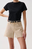 KENNEDY MID RISE SHORT IN HONEY