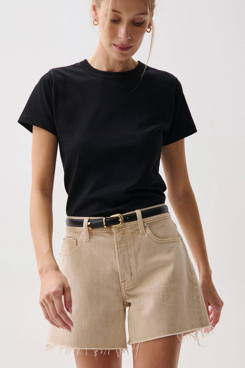 KENNEDY MID RISE SHORT IN HONEY