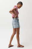 SAIGE HIGH RISE ALINE SHORT IN FRENCH RIVIERA