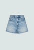 SAIGE HIGH RISE ALINE SHORT IN FRENCH RIVIERA