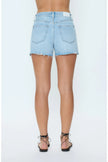 NOVA HIGH RISE CUT OFF SHORT IN LUNA