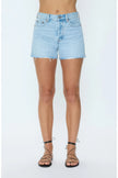 NOVA HIGH RISE CUT OFF SHORT IN LUNA