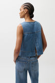 RUE SWING SHIRT IN SAIL AWAY