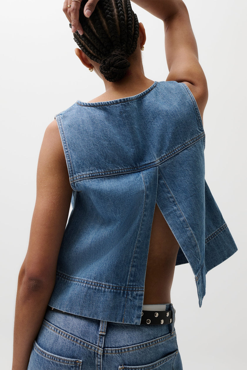 RUE SWING SHIRT IN SAIL AWAY