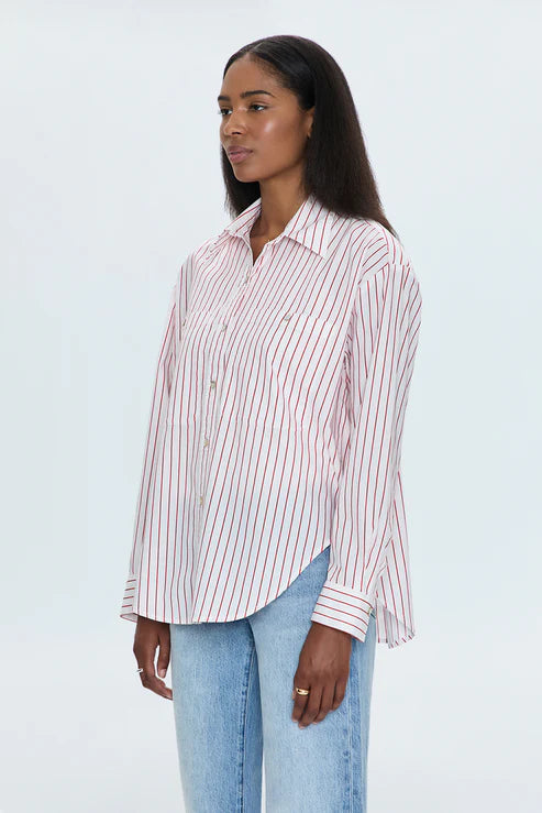 SAMANTHA OVERSIZED BUTTON UP SHIRT