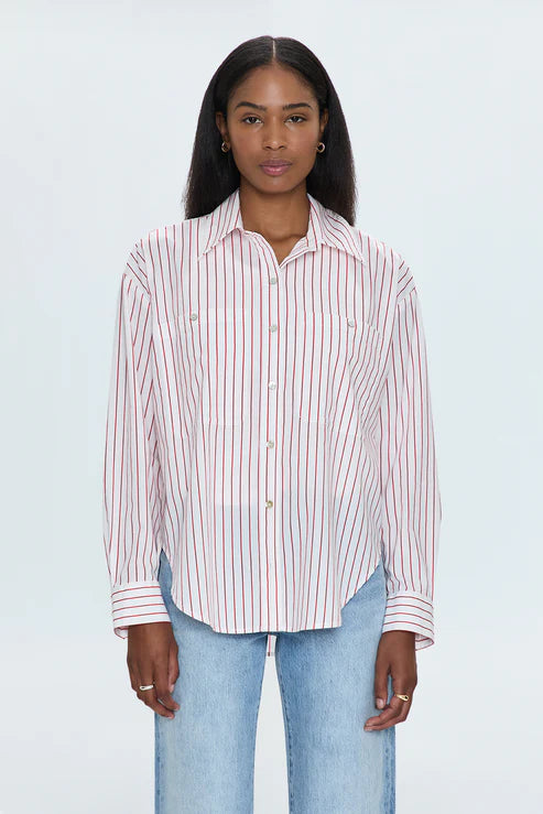 SAMANTHA OVERSIZED BUTTON UP SHIRT
