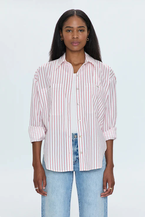 SAMANTHA OVERSIZED BUTTON UP SHIRT