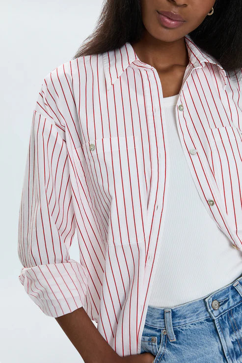 SAMANTHA OVERSIZED BUTTON UP SHIRT