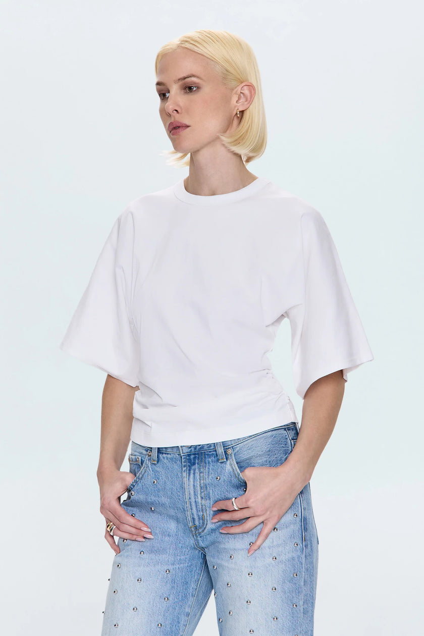 VERONICA KIMONO SLEEVE FITTED TEE
