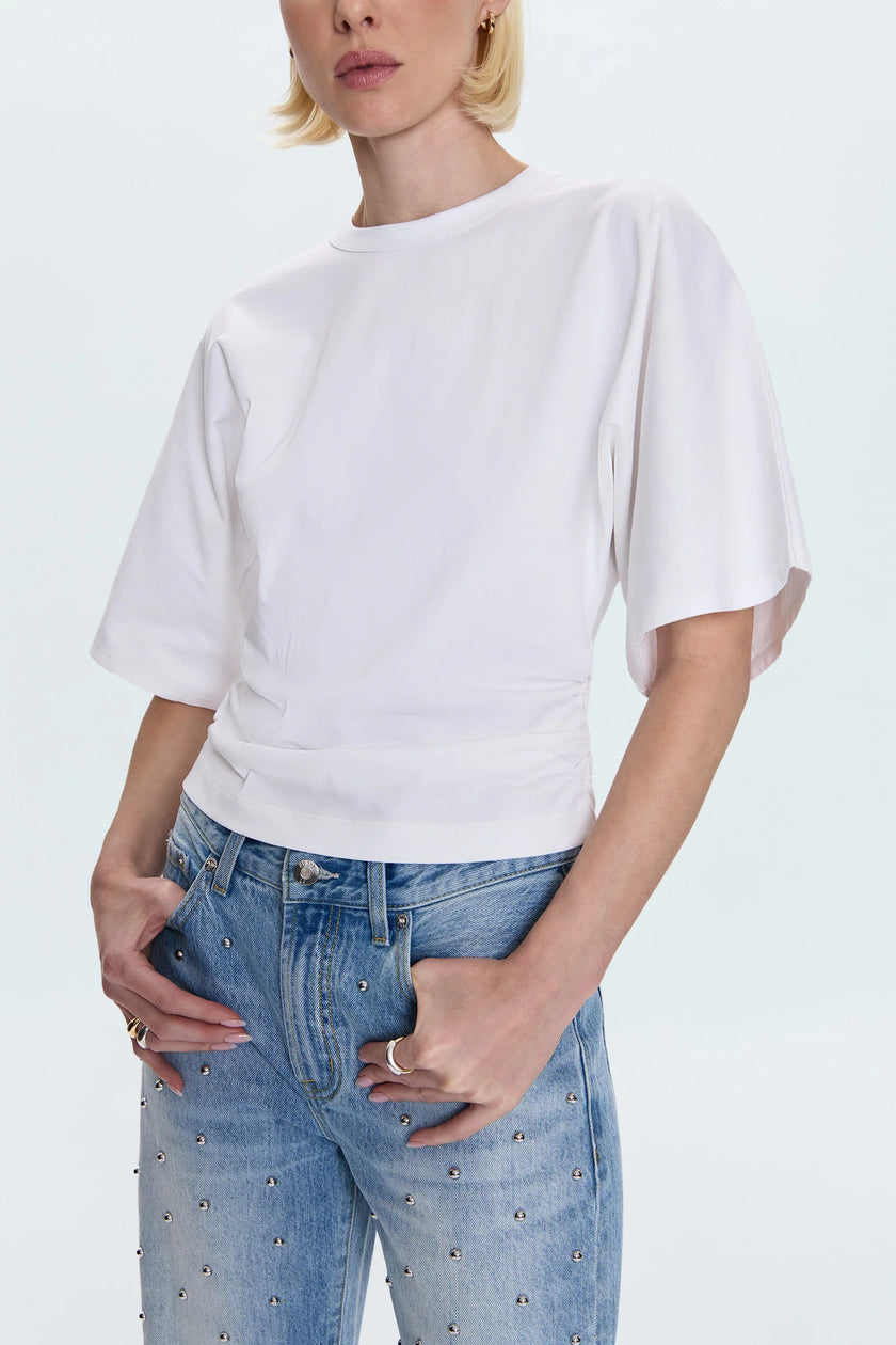 VERONICA KIMONO SLEEVE FITTED TEE
