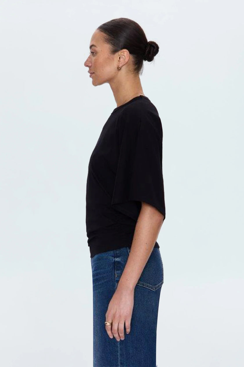 VERONICA KIMONO SLEEVE FITTED TEE